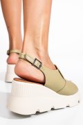 SANDALE VERZI PIELE NATURALA YS7711