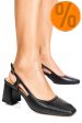 Sandale negre piele naturala tspn6509