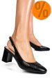 Sandale negre piele naturala sspn4001