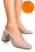 SANDALE ROZ PIELE NATURALA TSPN6509