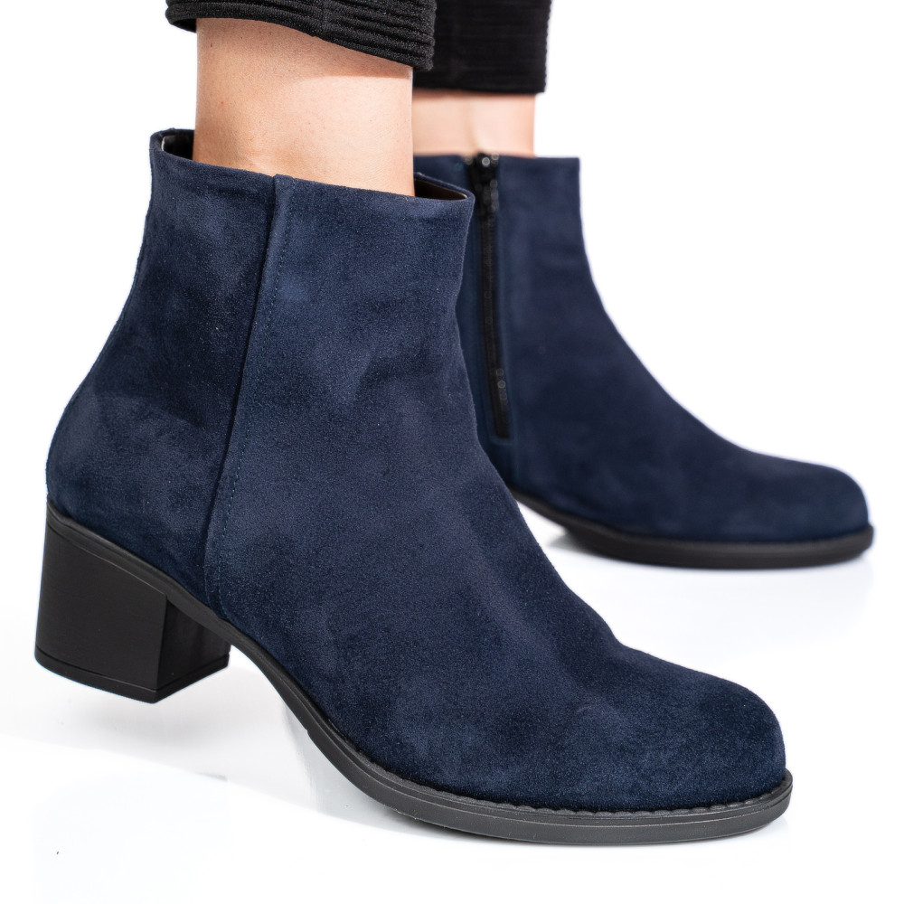 Botine dama cu toc mic