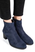 BOTINE ALBASTRE PIELE NATURALA INTOARSA 3S77871