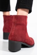 BOTINE VISINII PIELE NATURALA INTOARSA 3S77871