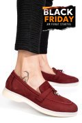 MOCASINI VISINII PIELE NATURALA INTOARSA 4S7755