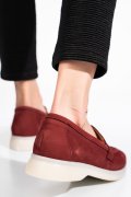 MOCASINI VISINII PIELE NATURALA INTOARSA 4S7755
