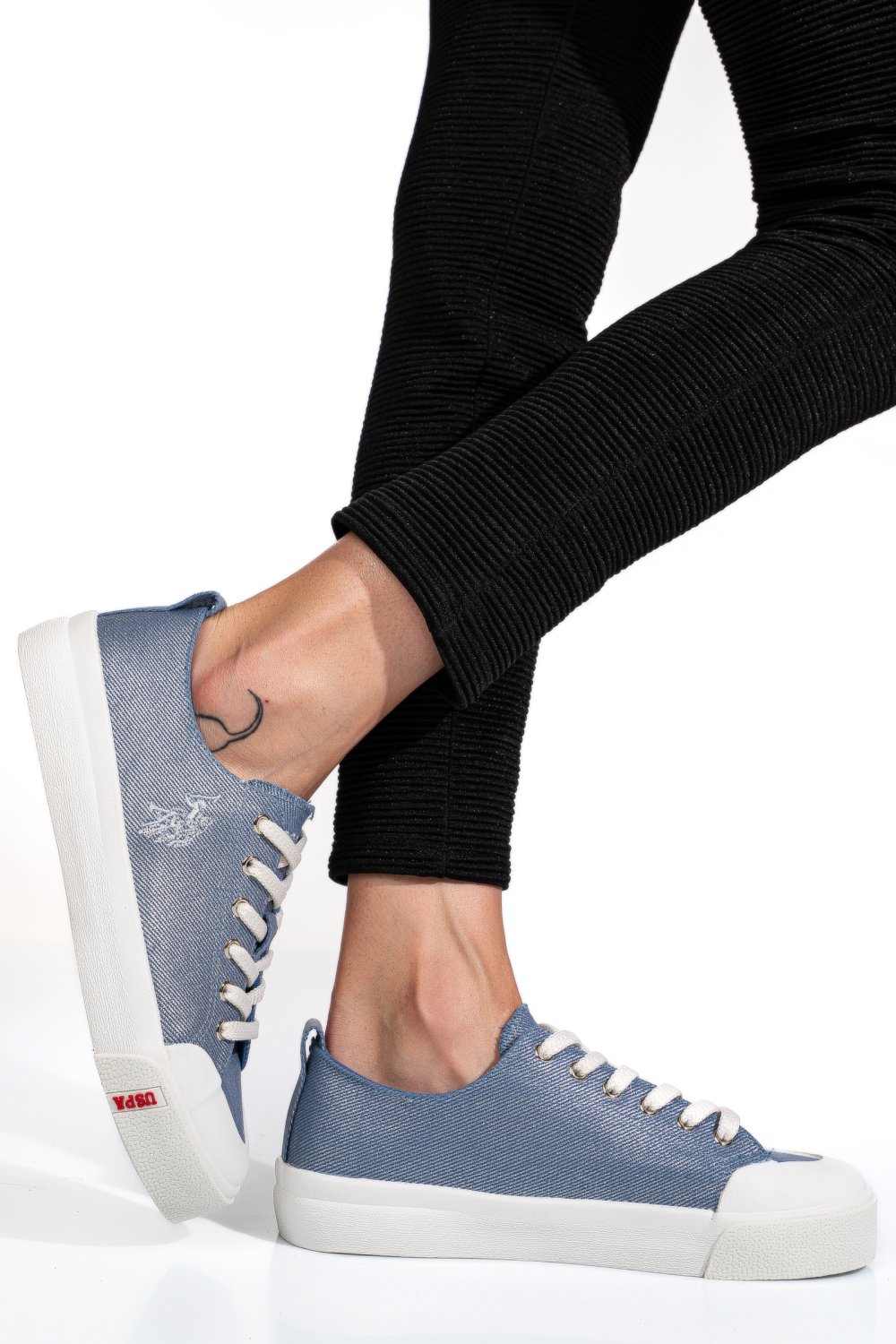 U.S. POLO ASSN, TENISI JEANS ILLY-5FX