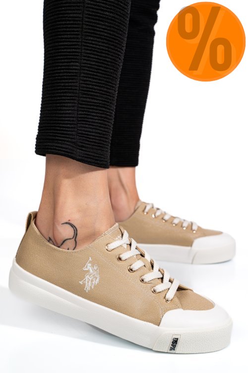 U.s. polo assn, tenisi beige illy-5fx