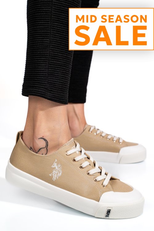 U.s. polo assn, tenisi beige illy-5fx