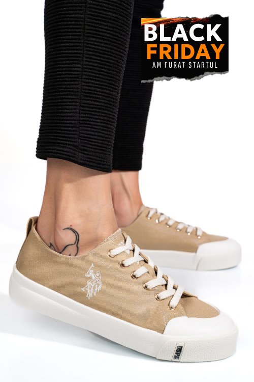U.s. polo assn, tenisi beige illy-5fx