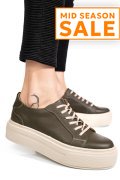 PANTOFI SPORT OLIVE PIELE NATURALA 3S77000