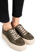 PANTOFI SPORT OLIVE PIELE NATURALA 3S77000