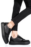 PANTOFI SPORT NEGRI PIELE NATURALA 4S77541