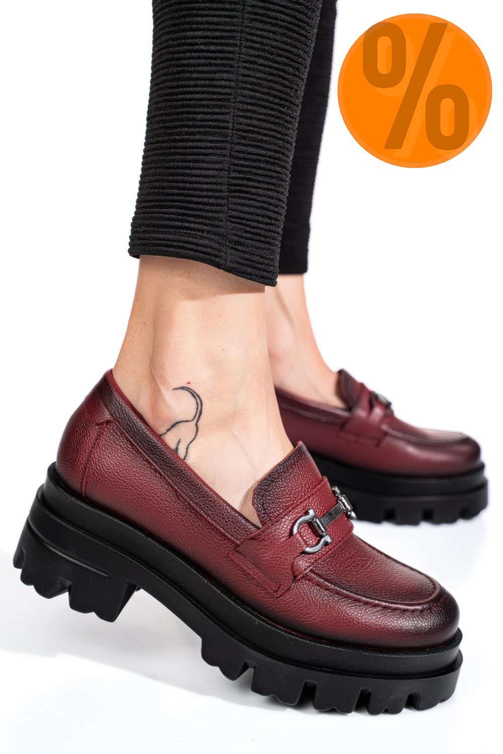 MOCASINI VISINII PIELE NATURALA 4S7780