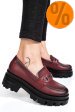 Mocasini visinii piele naturala 4s7780
