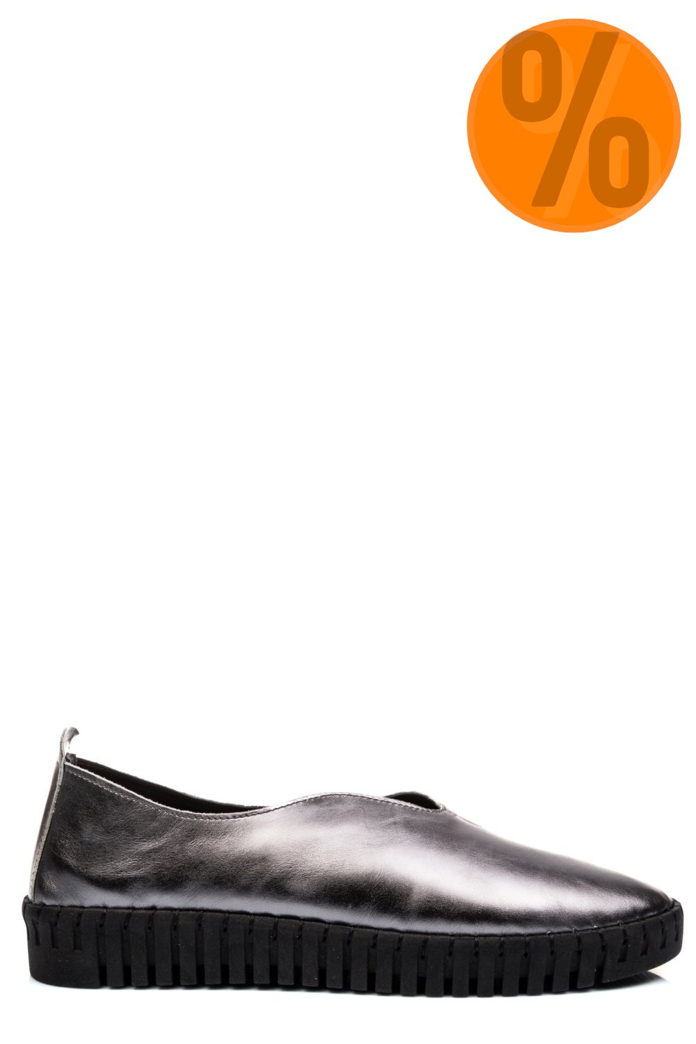 ESPADRILE PEWTER PIELE NATURALA 8245449