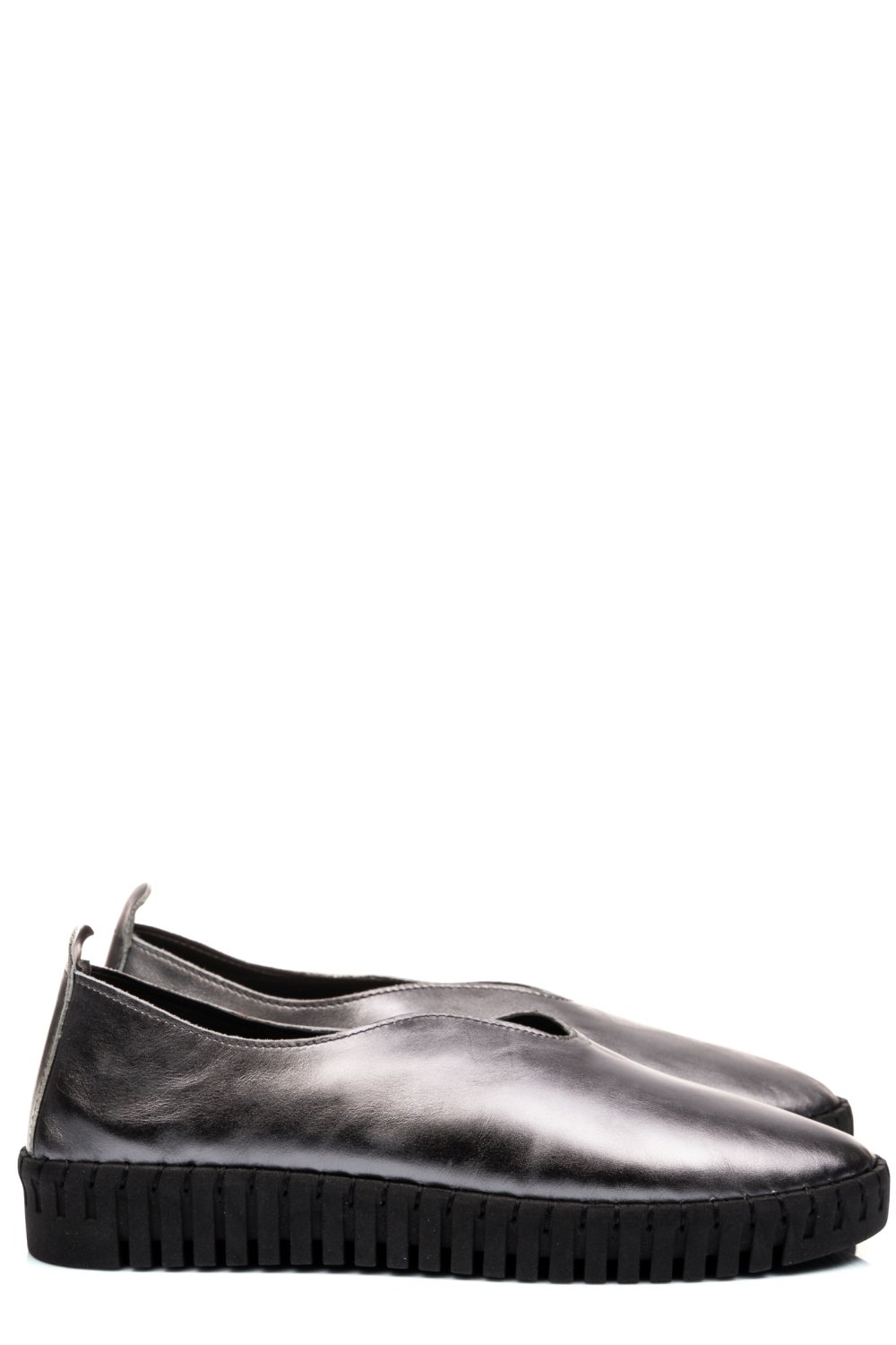 ESPADRILE PEWTER PIELE NATURALA 8245449