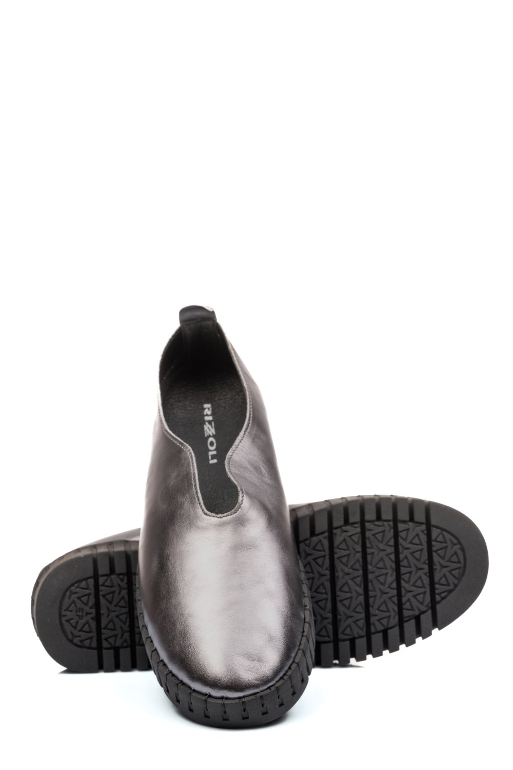 ESPADRILE PEWTER PIELE NATURALA 8245449
