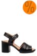 Sandale negre piele naturala 0s7735