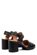 SANDALE NEGRE PIELE NATURALA 0S7735