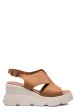 Sandale maro piele naturala ys7714