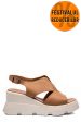 Sandale maro piele naturala ys7714