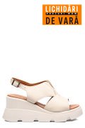 SANDALE CREM PIELE NATURALA YS7714