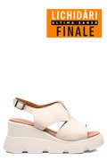 SANDALE CREM PIELE NATURALA YS7714