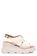 Sandale crem piele naturala ys7714