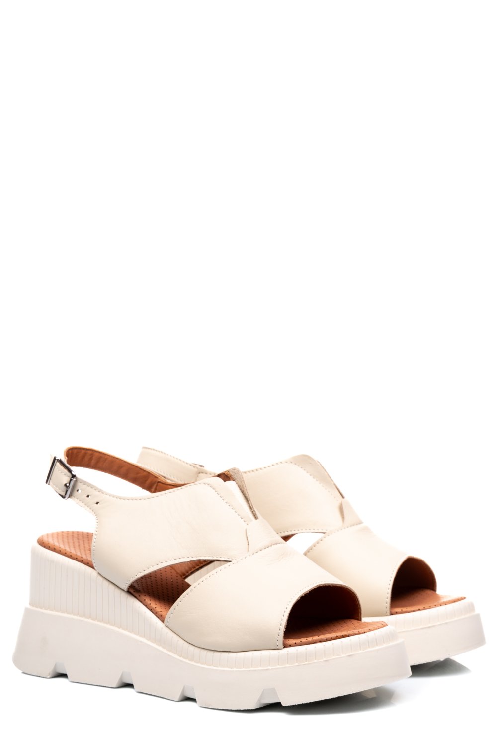 SANDALE CREM PIELE NATURALA YS7714