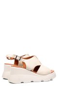 SANDALE CREM PIELE NATURALA YS7714