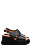 SANDALE NEGRE PIELE NATURALA YS7714