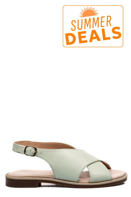 Sandale olive piele naturala 1573802