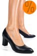 Pantofi dama guban piele naturala bleumarin 4s77292
