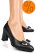 Pantofi negri piele naturala 1s77675nef