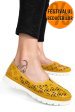 Espadrile galbene piele naturala jspy3960