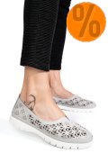 ESPADRILE GRI PIELE NATURALA JSPY3960