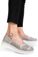 Espadrile gri piele naturala pspl2033