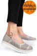 Espadrile gri piele naturala pspl2033
