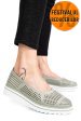Espadrile olive piele naturala pspl2033
