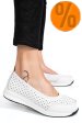 Espadrile albe piele naturala tsp3026