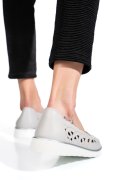 ESPADRILE GRI PIELE NATURALA JSPY5383