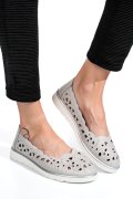 ESPADRILE GRI PIELE NATURALA JSPY5383
