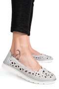 ESPADRILE GRI PIELE NATURALA JSPY5383