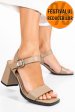 Sandale khaki piele naturala tspn6414
