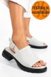 Sandale gri piele naturala fsp001802