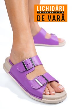PAPUCI MOV PIELE NATURALA APCKD-0100