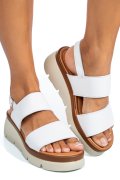 SANDALE ALBE PIELE NATURALA 1S778362