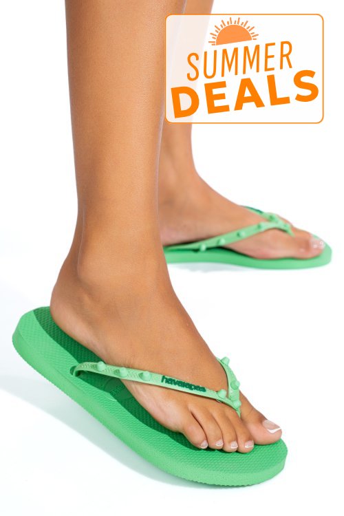 Papuci verzi havaianas