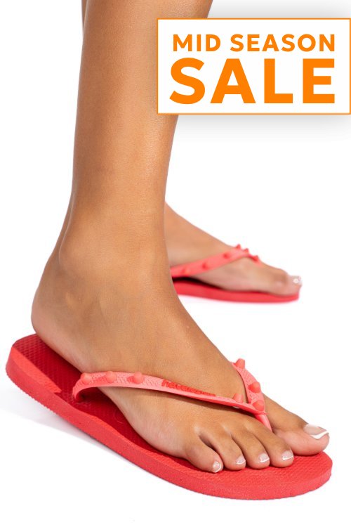 Papuci rosii havaianas