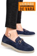 MOCASINI BLEUMARIN PIELE NATURALA INTOARSA ES77M8853